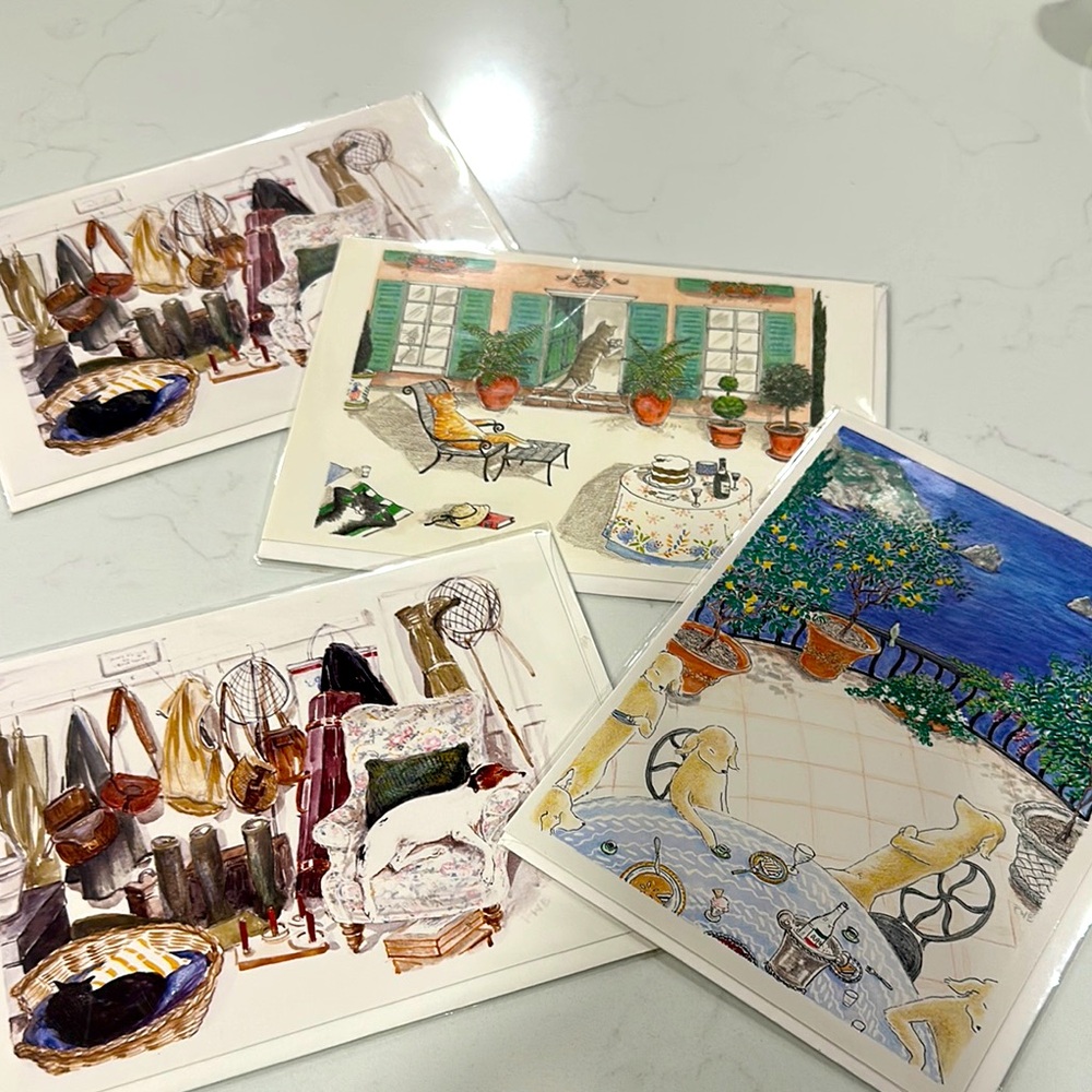 NWT Bundle of 4 Ciao Bella Greeting Cards